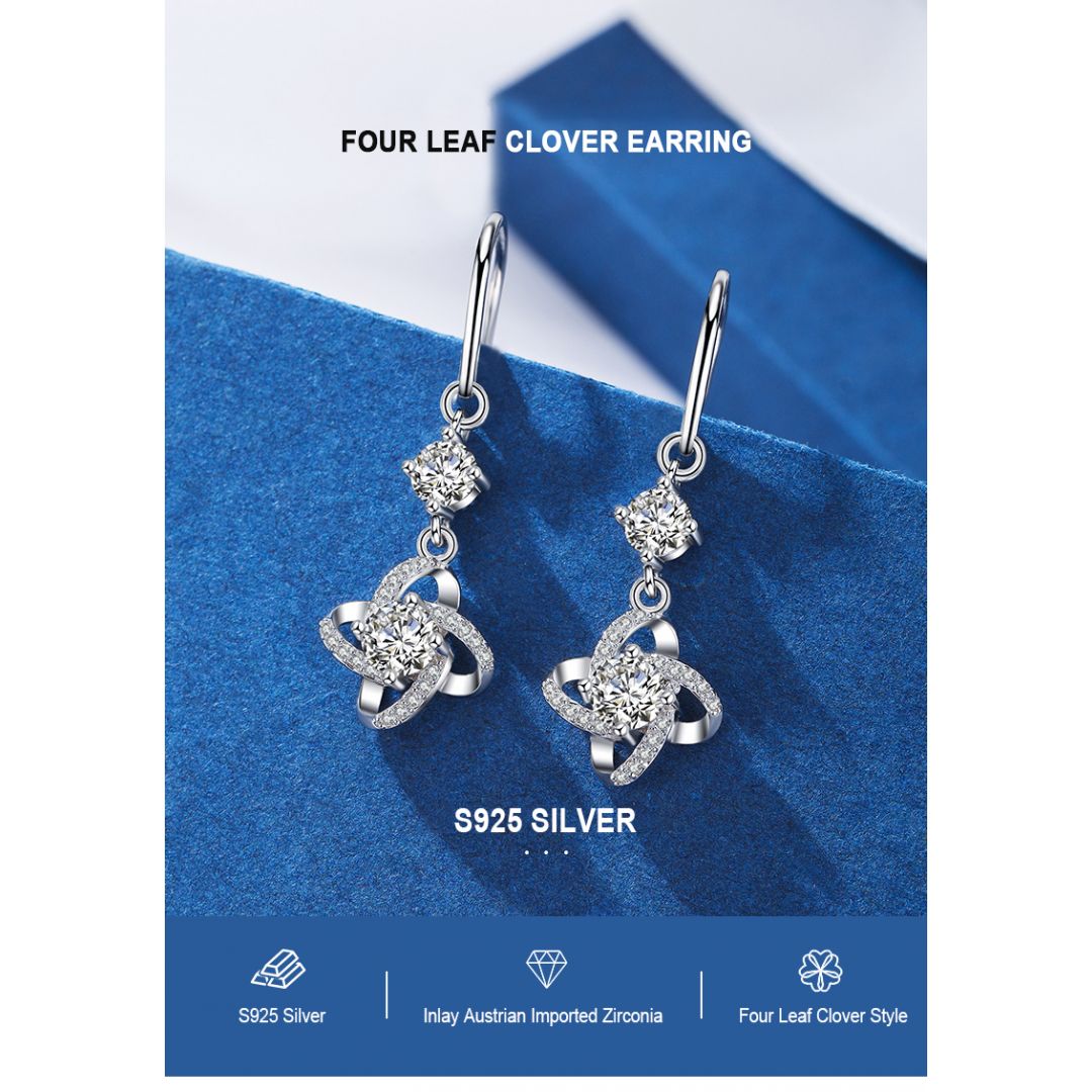 Four Leaf Clover Silicone Earring Back – J&CO Jewellery